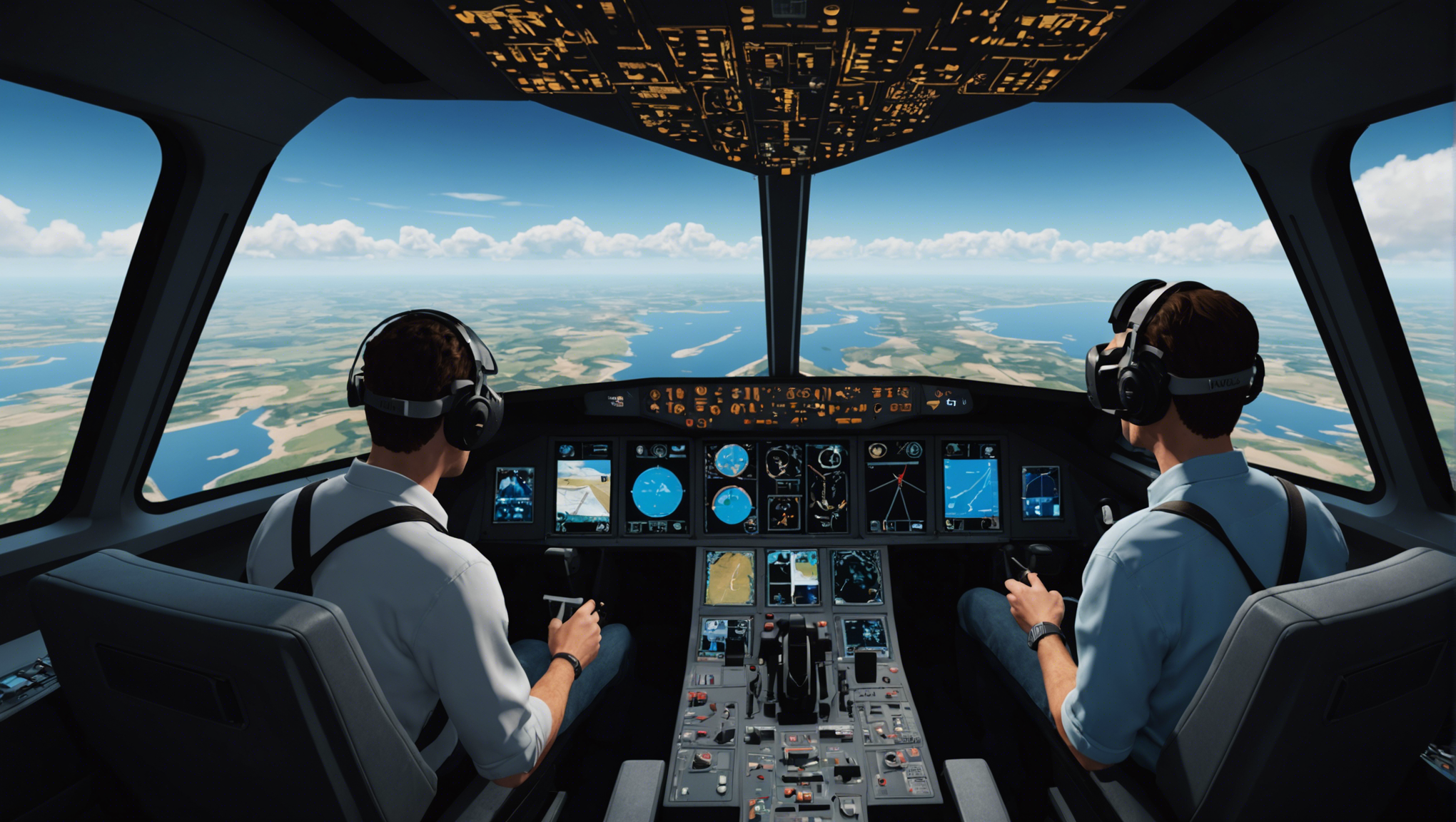 découvrez une expérience immersive de vol hors du commun avec l'animation vr vol flight simulator. pilotez des avions virtuels et ressentez l'excitation de voler comme jamais auparavant.