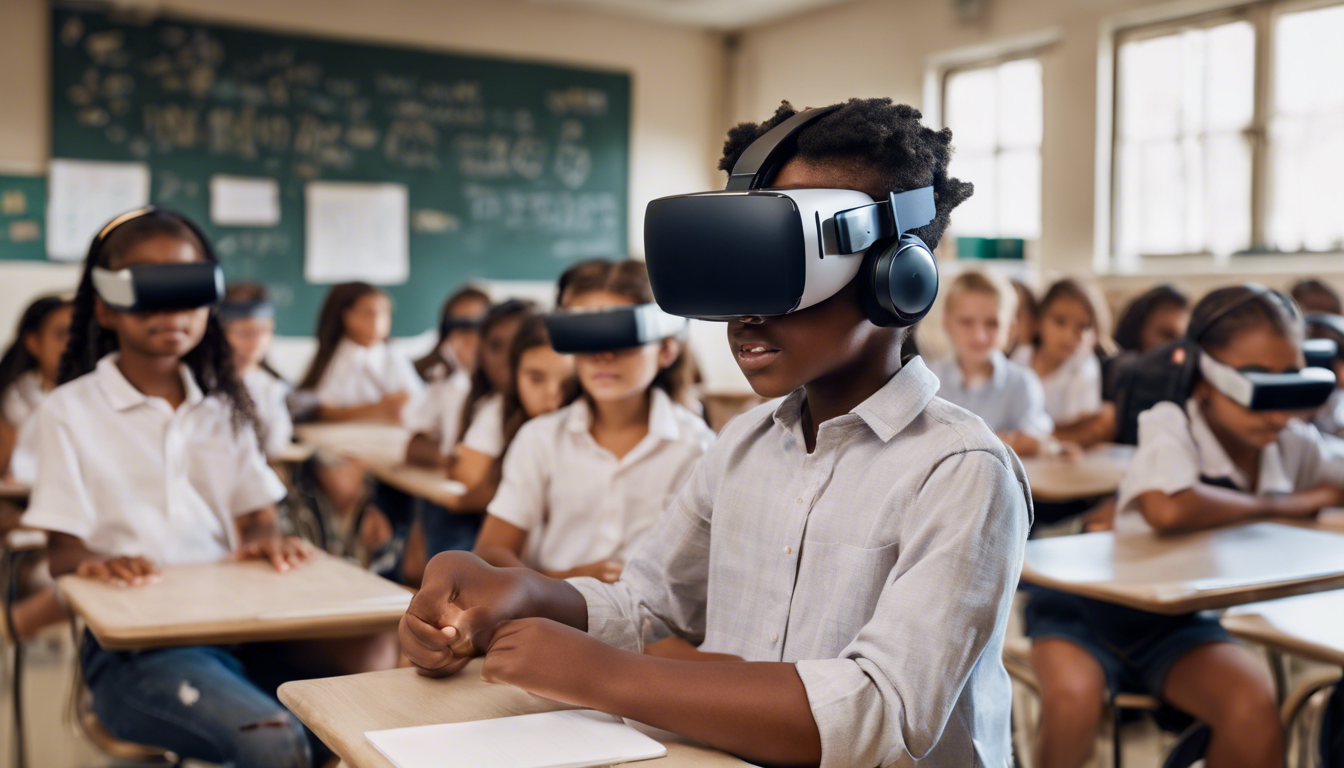 découvrez comment la réalité virtuelle révolutionne l'éducation en permettant des expériences d'apprentissage innovantes dans les écoles et établissements éducatifs.
