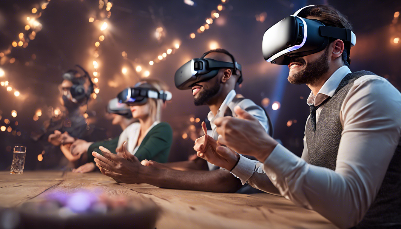 découvrez comment rendre vos événements personnels inoubliables en incorporant des jeux en réalité virtuelle (vr).