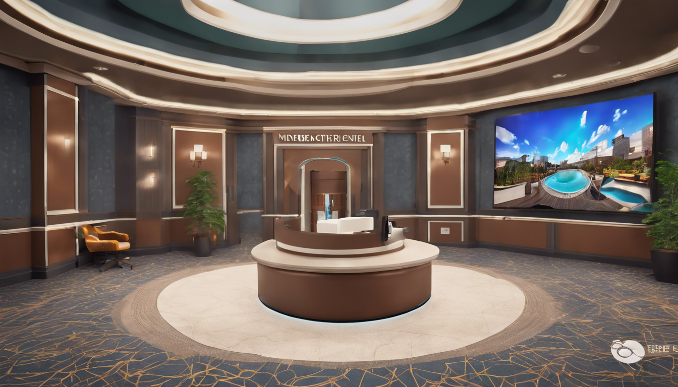 découvrez une expérience immersive inédite grâce à l'animation en réalité virtuelle pour hôtels et centres de congrès. plongez vos visiteurs dans un monde virtuel captivant et novateur.
