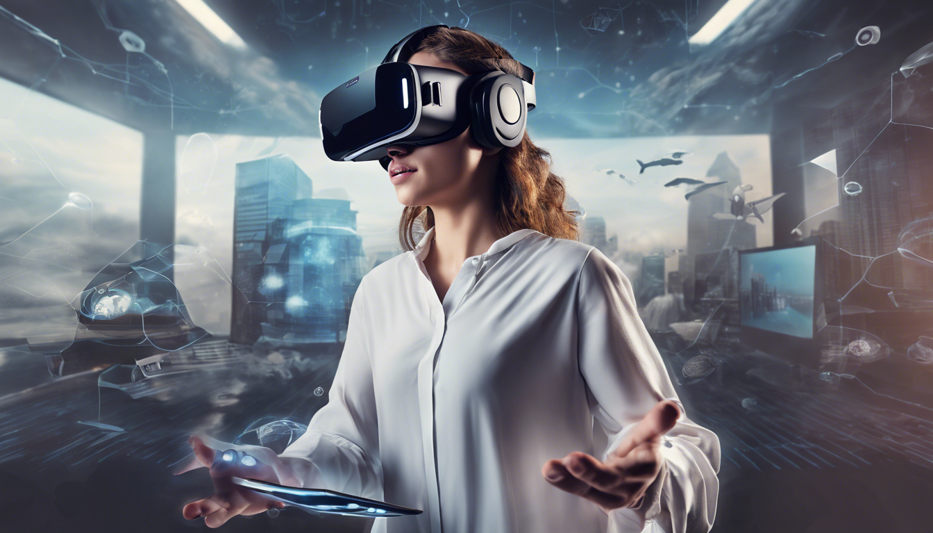 découvrez comment la réalité virtuelle est en train de révolutionner notre quotidien à travers son concept, son évolution et ses perspectives.