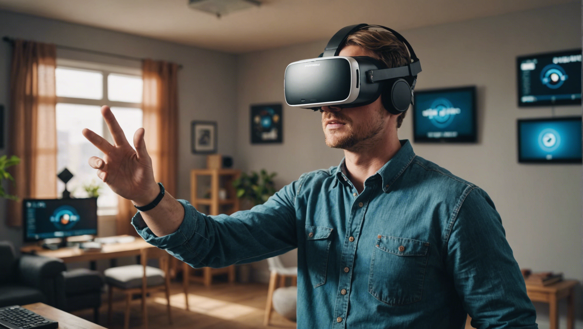 découvrez comment fonctionne la simulation de réalité virtuelle et plongez dans un monde virtuel fascinant grâce à cette technologie innovante.