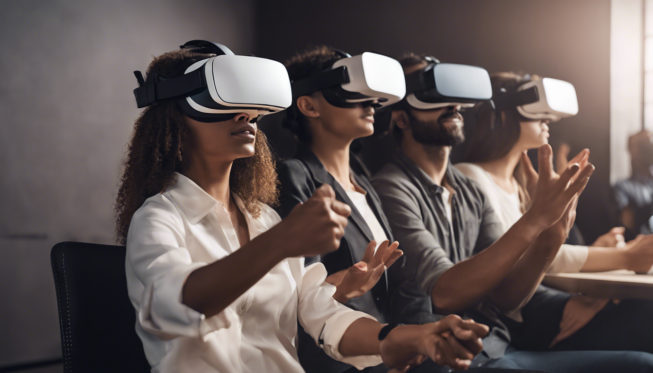 découvrez comment offrir une expérience immersive en réalité virtuelle à votre organisation pour booster l'engagement et la productivité de vos collaborateurs.