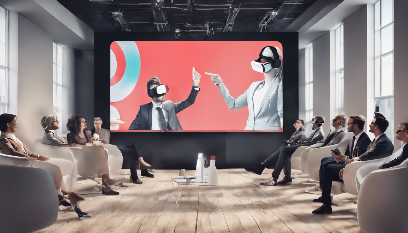 découvrez l'immersion totale avec la réalité virtuelle lors de vos réunions d'entreprise. la clé du succès pour des échanges interactivités et mémorables.