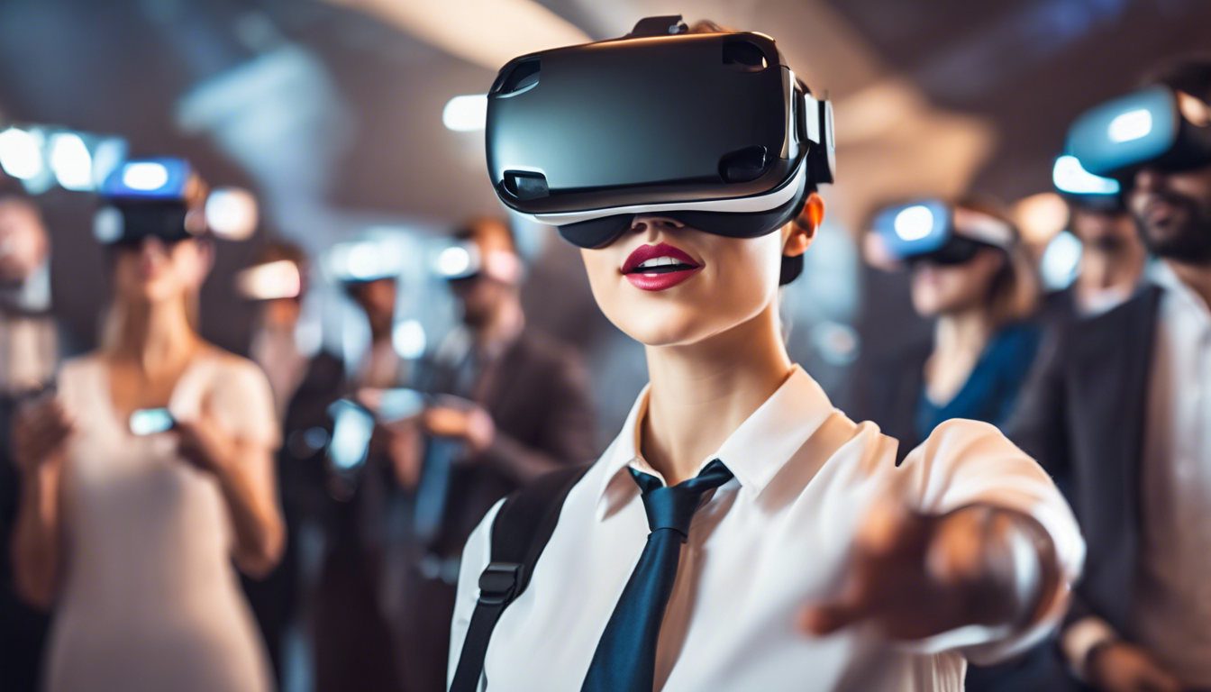 découvrez l'univers captivant de la réalité virtuelle pour animer vos événements d'entreprise ! plongez-vous dans une expérience immersive et mémorable.