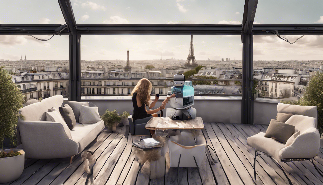 découvrez une expérience de réalité virtuelle unique sur un rooftop à paris et plongez-vous dans un univers immersif au cœur de la capitale française.