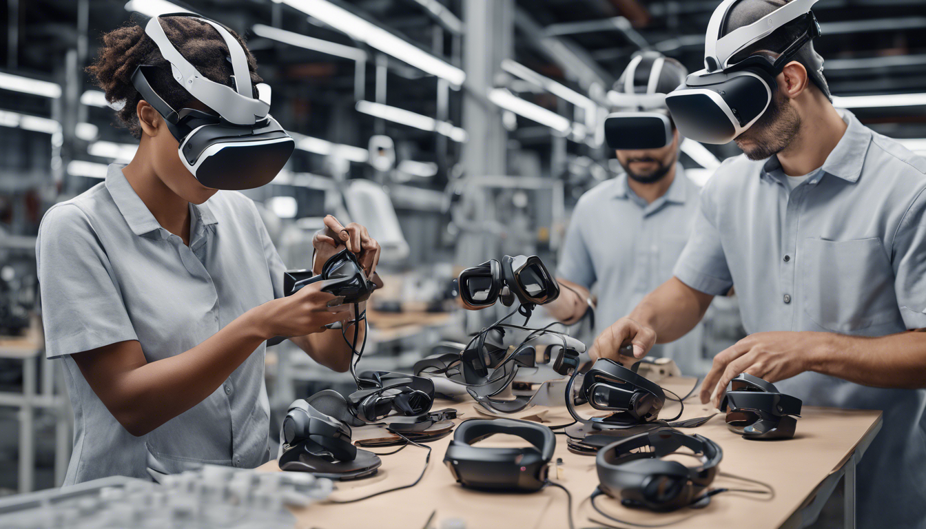 explorez le fascinant monde de la fabrication des casques vr ! découvrez étape par étape les secrets des usines qui les produisent, des composants à l'assemblage, et plongez dans le processus innovant derrière ces technologies immersives.