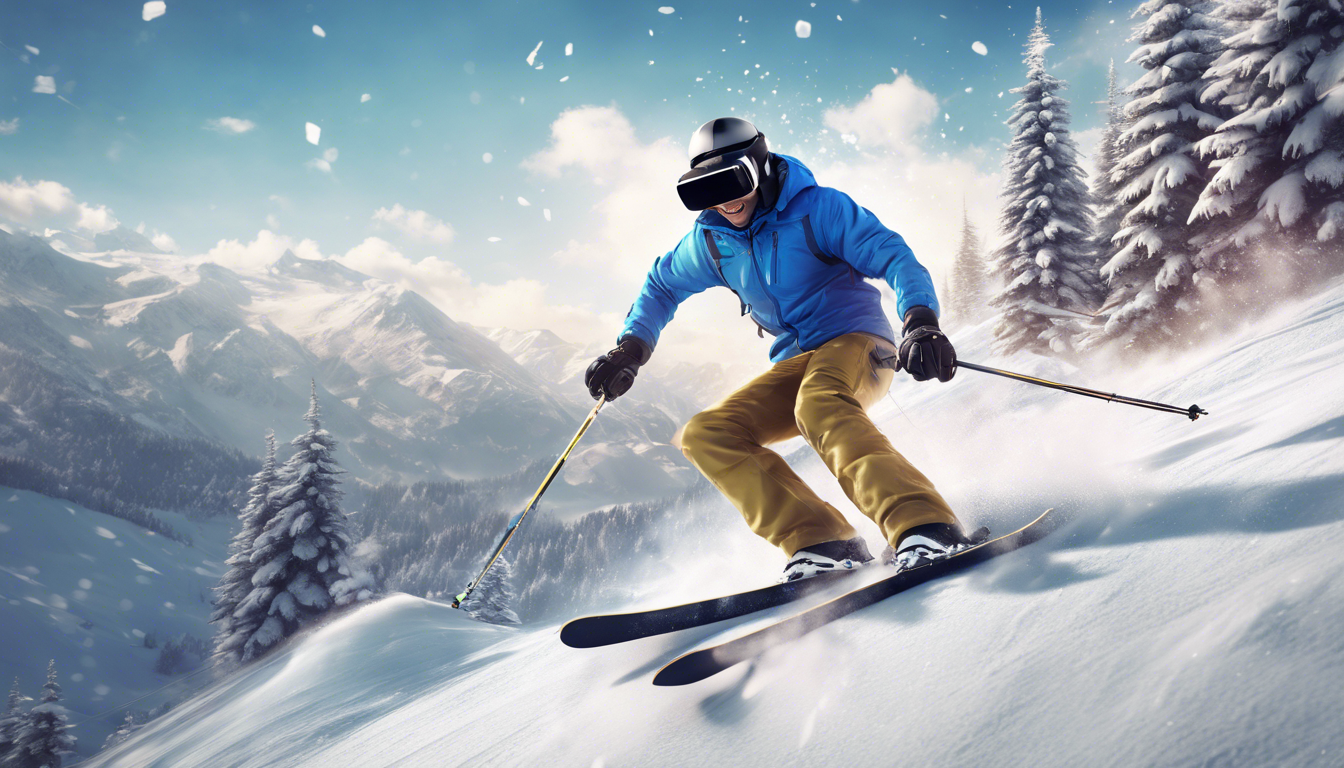 découvrez l'univers fascinant du ski en réalité virtuelle ! plongez dans des paysages enneigés époustouflants et vivez des sensations fortes sans quitter votre salon. préparez-vous à dévaler les pistes comme jamais auparavant avec notre expérience immersive qui allie technologie et adrénaline.