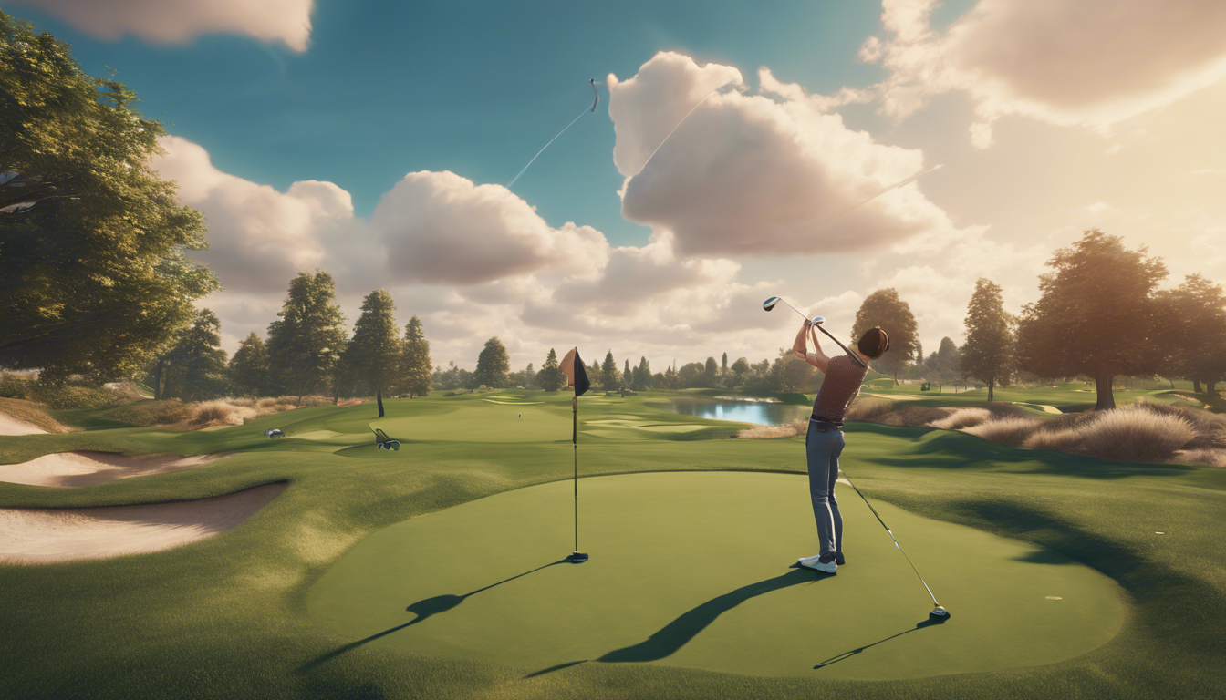 découvrez l'expérience immersive du golf en réalité virtuelle ! vivez des moments uniques sur des parcours emblématiques, améliorez votre swing et jouez avec des amis, le tout depuis le confort de votre maison. plongez dans le monde du golf virtuel dès maintenant !