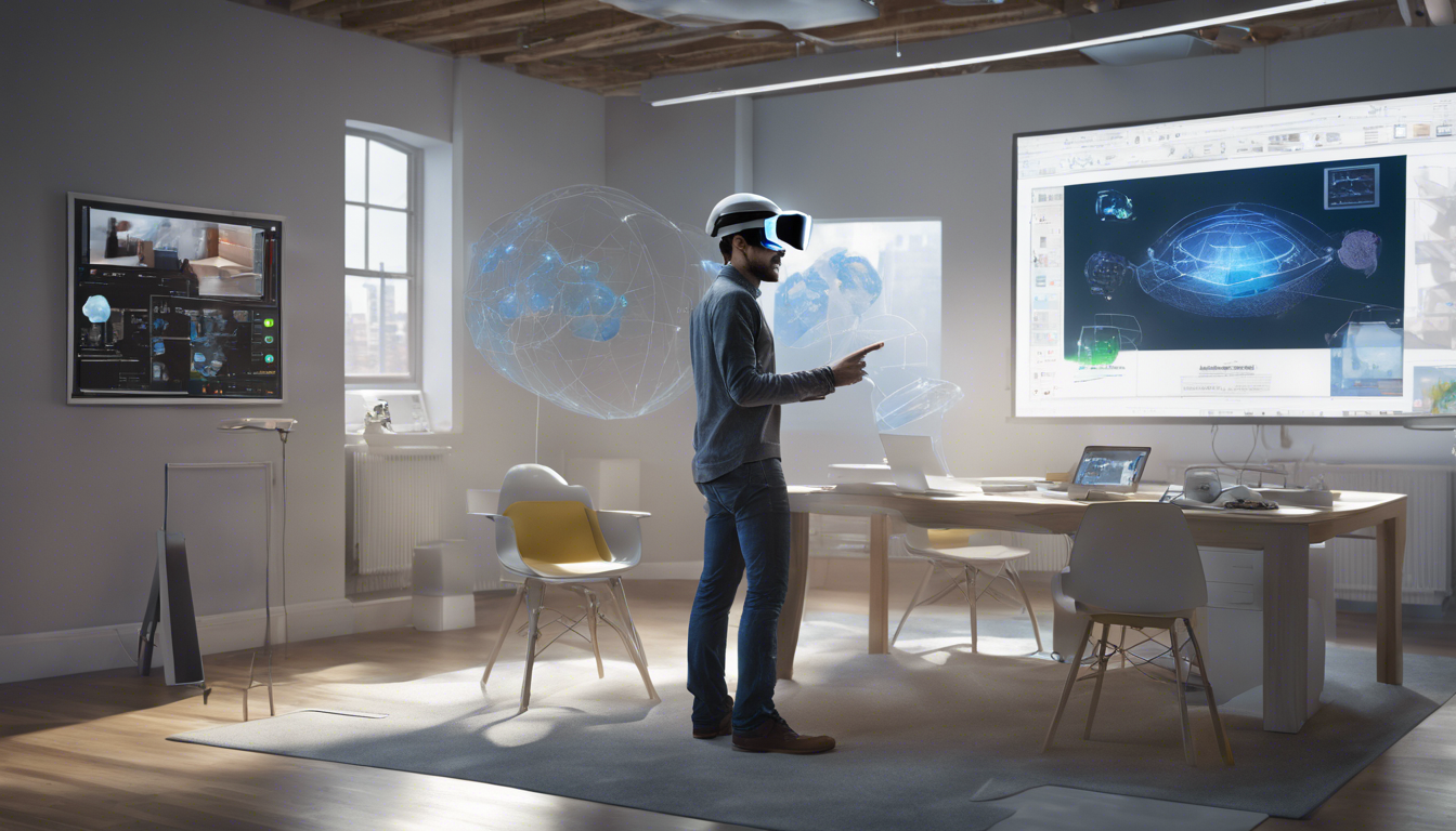 découvrez la définition des hololens, une technologie de réalité augmentée innovante développée par microsoft. apprenez comment ces lunettes intelligentes transforment l'interaction avec le numérique en superposant des éléments virtuels dans le monde réel.