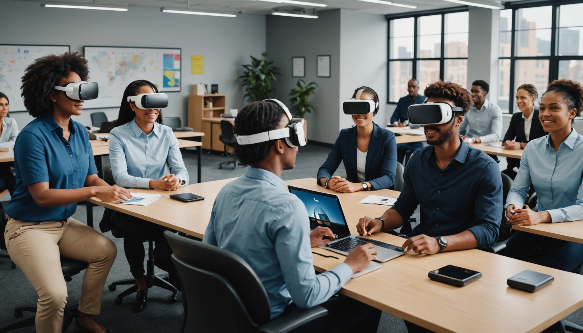 découvrez notre formation en réalité virtuelle dédiée à la création d'un environnement de travail inclusif. apprenez à promouvoir la diversité grâce à des techniques immersives et engageantes, adaptées à tous les professionnels désireux de favoriser l'inclusion et le respect des différences dans leur entreprise.