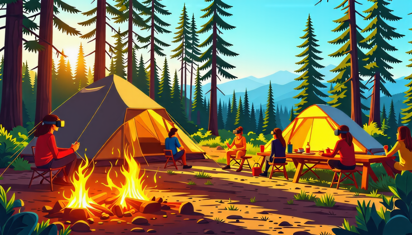 découvrez les avantages uniques d'intégrer une animation de réalité virtuelle à votre séjour en camping. plongez dans des expériences immersives qui enrichissent votre aventure en plein air, tout en favorisant l'interaction, la détente et des souvenirs mémorables.