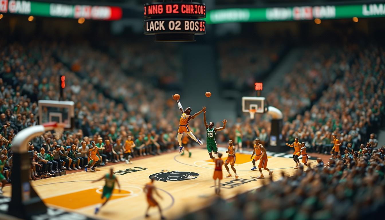 découvrez l'application vision pro de la nba, qui révolutionne votre expérience de match en transformant certains événements en diorama 3d miniature. plongez dans l'action comme jamais auparavant et vivez le basket sous un nouvel angle captivant.