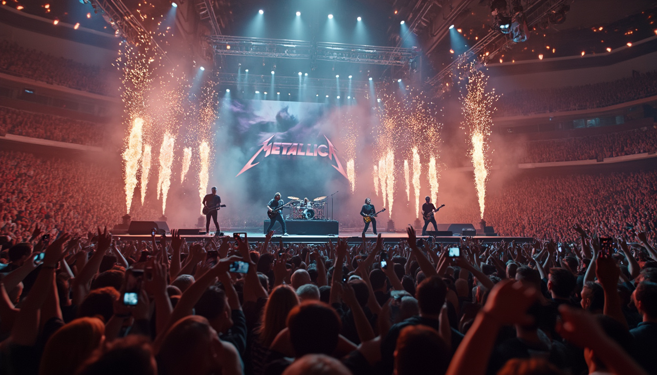 découvrez le concert inoubliable de metallica en vidéo immersive grâce à la technologie vision pro d'apple. plongez au cœur de l'expérience musicale et explorez la prouesse innovante d'apple dans le domaine du contenu immersif.