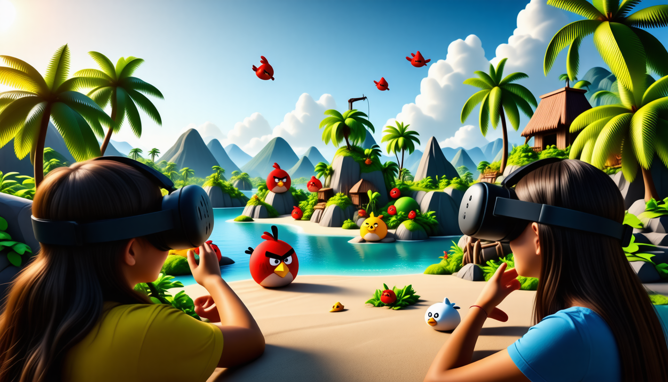découvrez angry birds vr : isle of pigs, le jeu vidéo ultime en réalité virtuelle qui vous plonge dans l'univers captivant des oiseaux en colère. explorez des paysages interactifs, résolvez des énigmes et vivez une expérience immersive inégalée. préparez-vous à relever des défis palpitants tout en profitant d'une aventure hilarante !