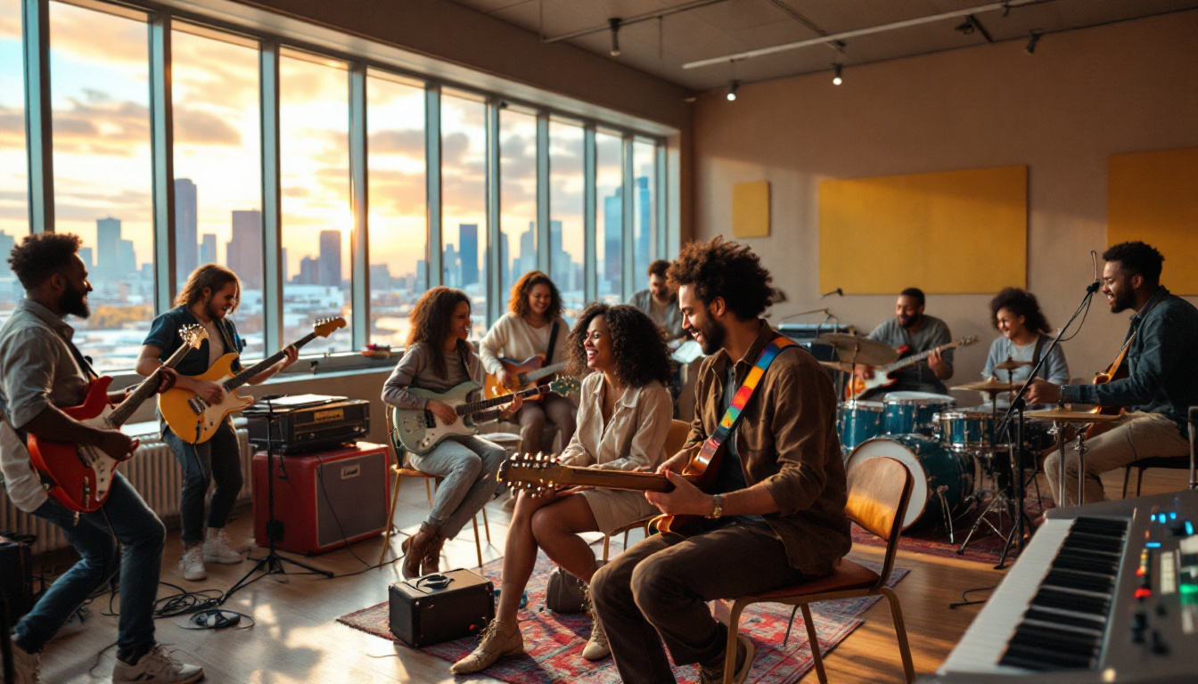 découvrez la formation pratique immerrock, où l'harmonie musicale rencontre la créativité. apprenez à maîtriser les subtilités d'un accord légèrement désaccordé pour enrichir votre jeu et offrir une nouvelle dimension à vos compositions. inscrivez-vous dès maintenant pour explorer des techniques innovantes!