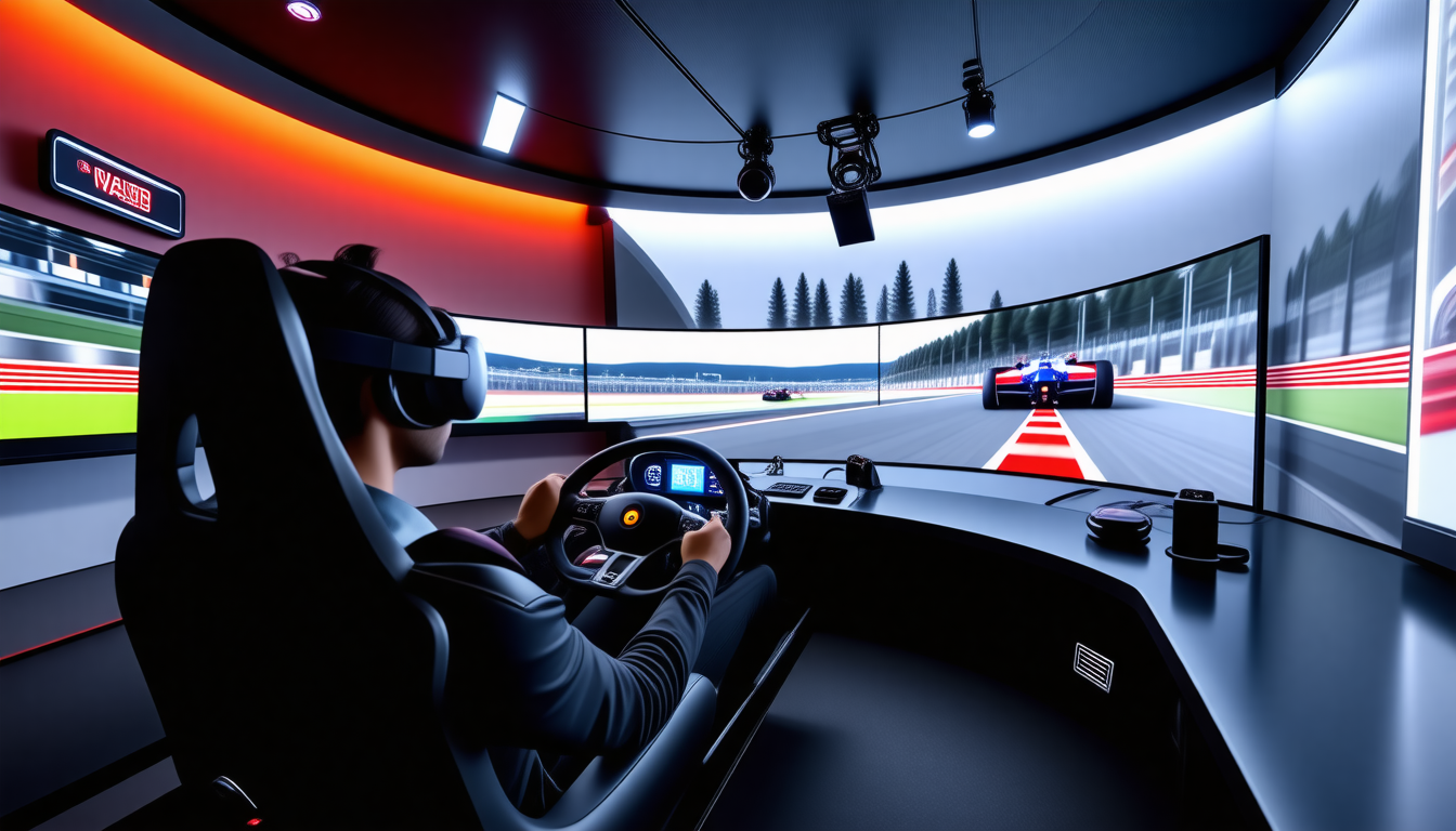 plongez dans l'univers de la réalité virtuelle avec notre guide sur le simulateur de course vr ultime. découvrez les meilleures expériences de sensations fortes qui vous plongeront au cœur de l'action et redéfiniront votre passion pour la vitesse.