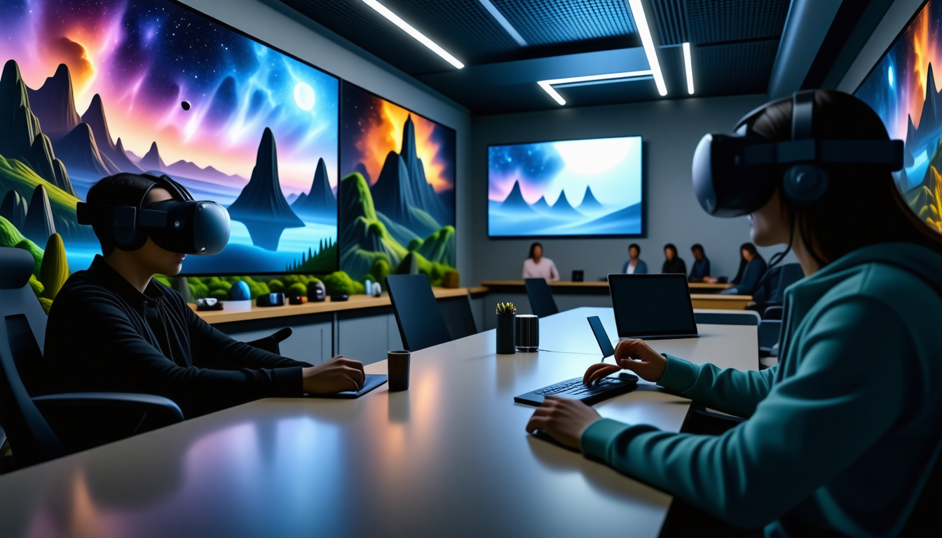 découvrez la réalité virtuelle, une technologie immersive qui transforme notre façon d'interagir avec le monde. explorez ses applications dans le jeu, la formation, la santé et bien plus encore. plongez dans cet univers fascinant et apprenez comment la vr redéfinit notre expérience quotidienne.