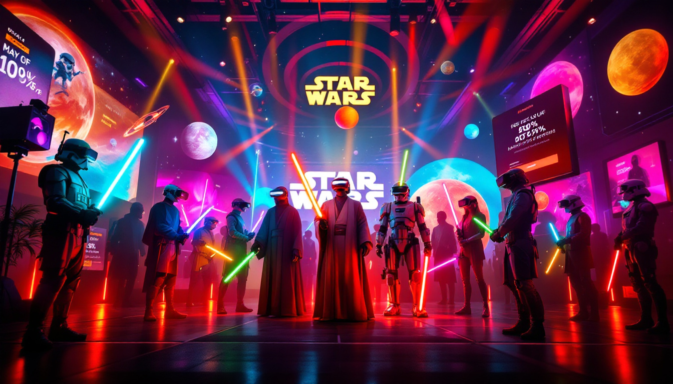 célébrez la journée star wars ce 4 mai avec des réductions exceptionnelles sur une sélection de jeux vr. ne manquez pas l'occasion de vivre la magie de l'univers star wars tout en profitant de prix incroyables!