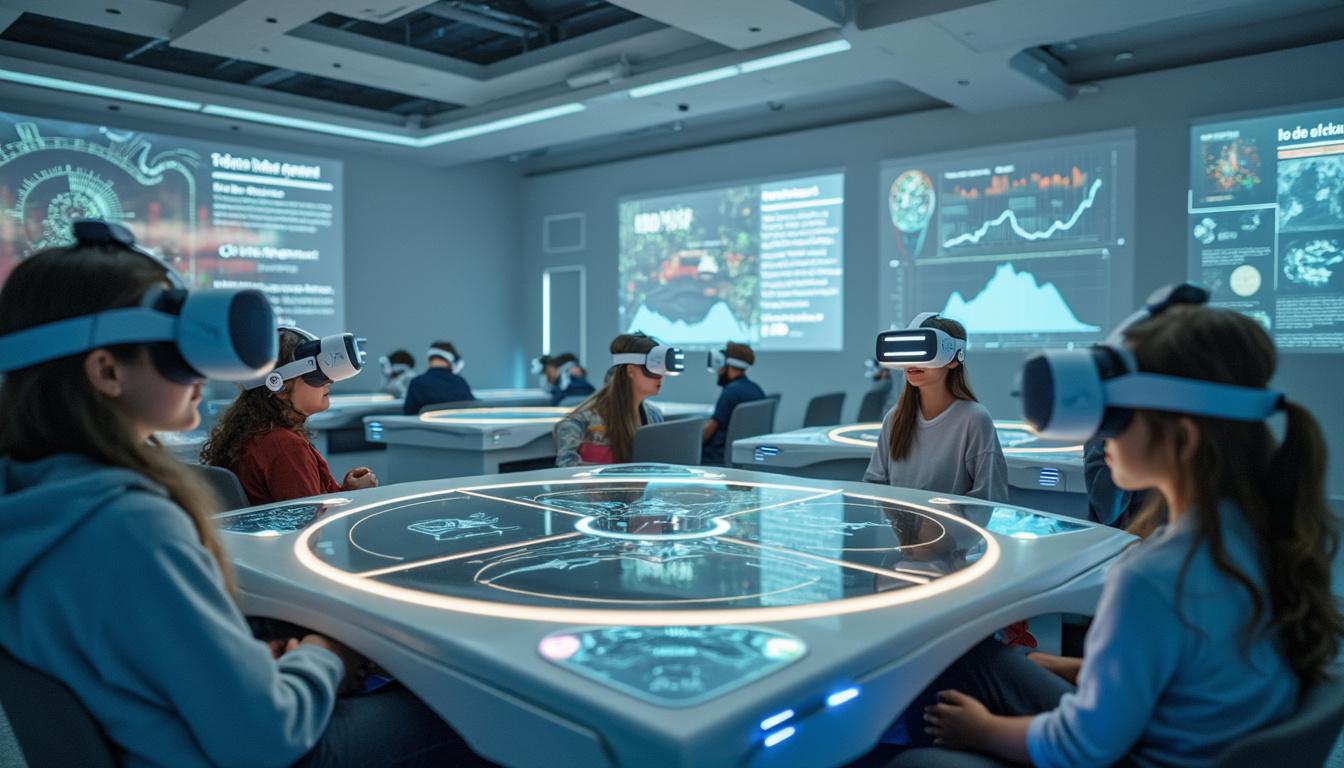 découvrez comment l'apprentissage en réalité virtuelle transforme l'enseignement supérieur, offrant des expériences immersives innovantes qui améliorent la compréhension et l'engagement des étudiants. plongez dans une nouvelle dimension éducative.
