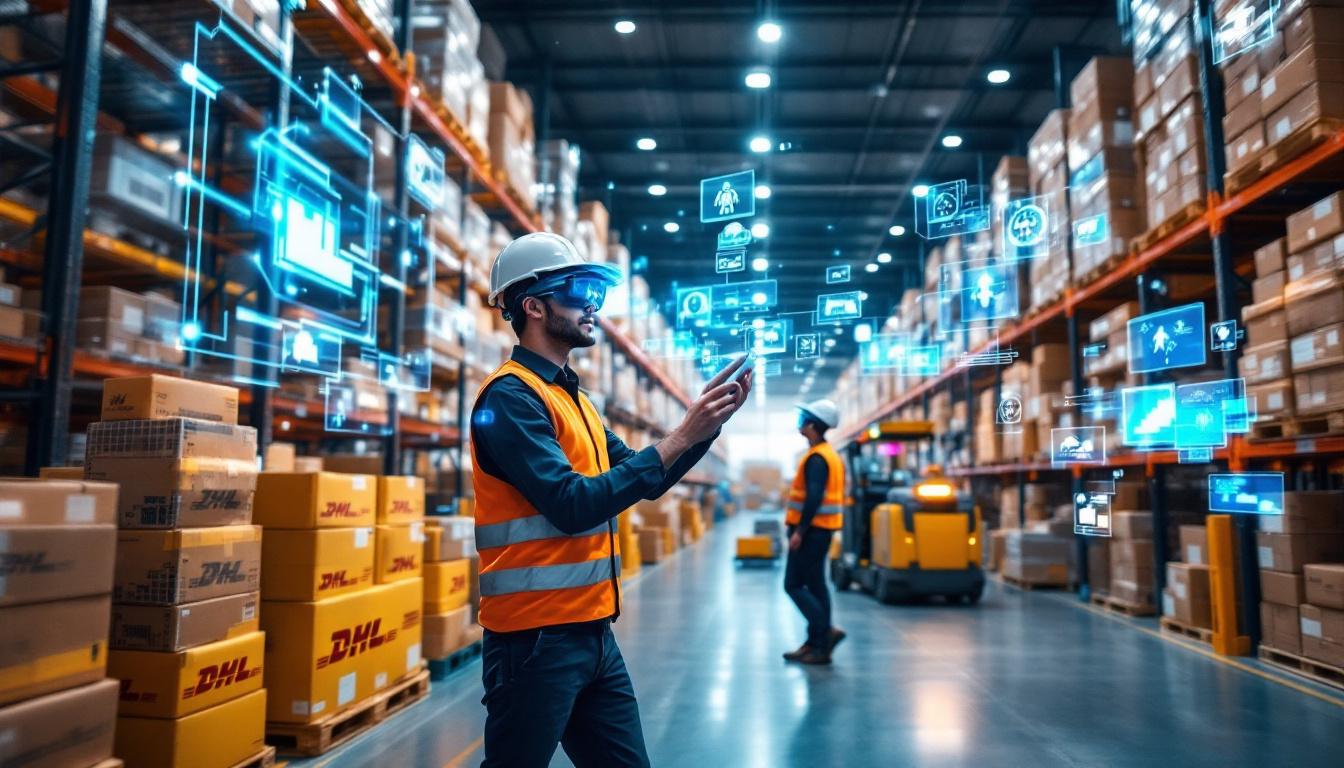 découvrez comment dhl utilise la réalité augmentée pour révolutionner la gestion de ses entrepôts, améliorant ainsi l'efficacité logistique et transformant l'expérience opérationnelle.