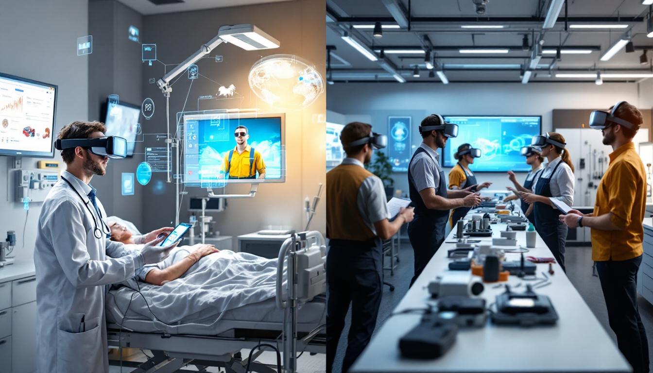 découvrez comment les applications professionnelles de pico xr révolutionnent les secteurs des soins de santé et de la formation. plongez dans un univers où réalité virtuelle et augmentée améliorent l'apprentissage et les traitements médicaux, offrant des solutions innovantes et efficaces pour les professionnels.
