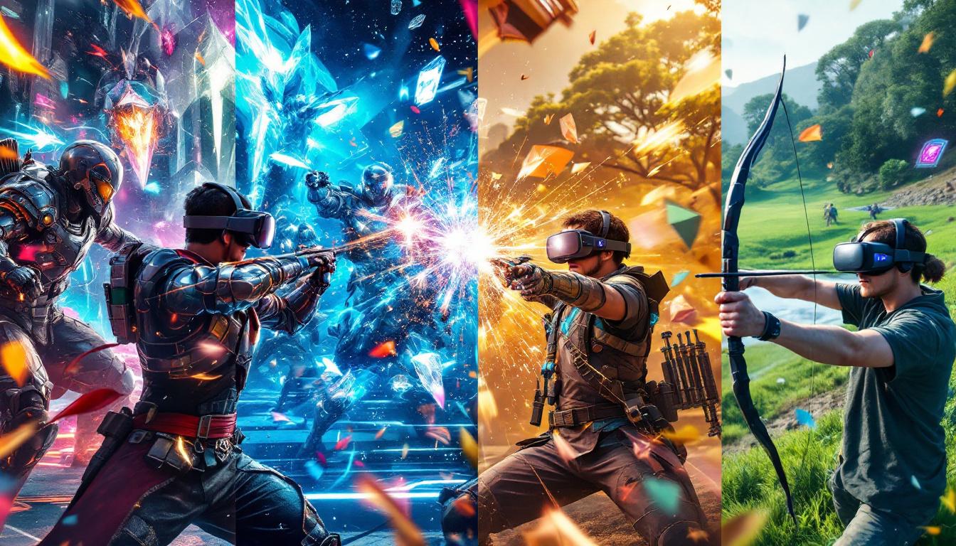découvrez les dernières nouveautés du monde de la réalité étendue (xr) avec notre résumé des actualités. plongez dans l'univers captivant de crystal commanders, testez vos réflexes avec slap fighter vr, explorez la précision du bow course et bien plus encore. restez informé des meilleures expériences xr et ne manquez aucune tendance incontournable!