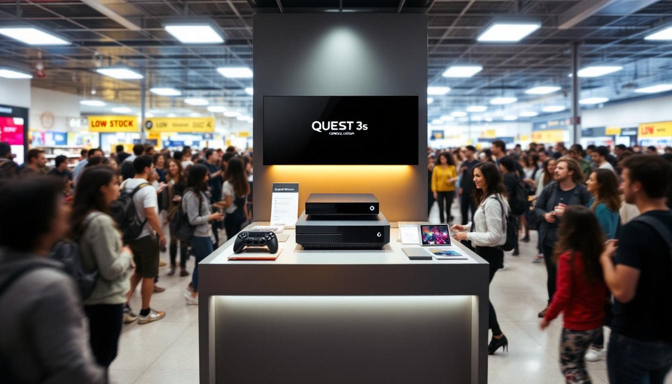 découvrez le quest 3s édition xbox, qui s'est vendu en un éclair chez meta. ne vous inquiétez pas, il reste encore disponible chez divers revendeurs. ne manquez pas cette opportunité de vivre une expérience de réalité virtuelle inégalée avec cette édition exclusive.