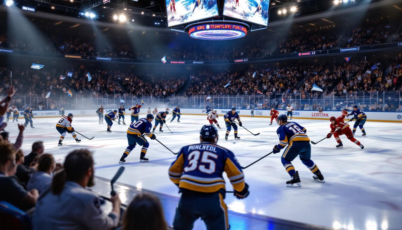 vivez l'excitation de la finale de la coupe stanley de la nhl comme jamais auparavant ! les propriétaires de quest ont l'opportunité unique de profiter d'une vue imprenable à 180° au bord de la glace, et cela totalement gratuitement. ne manquez pas cette expérience inoubliable !