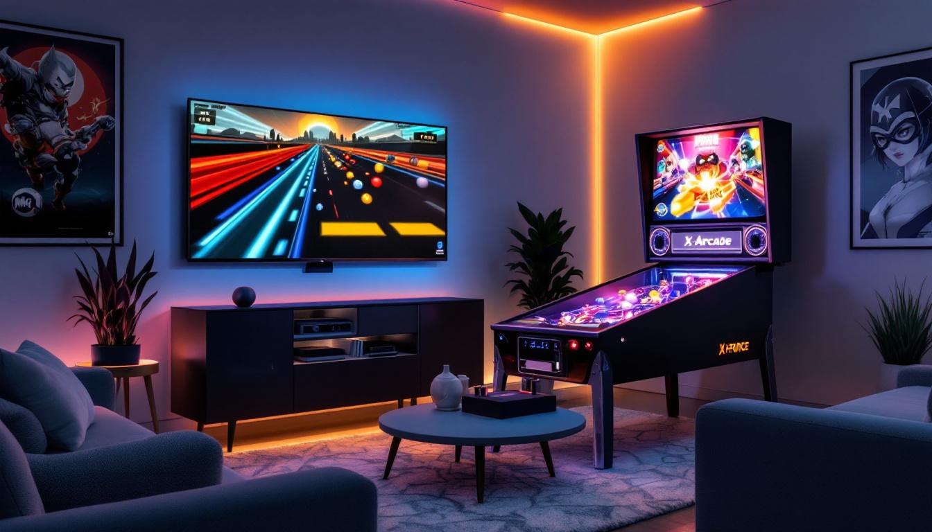 découvrez le kit x-force haptics de x-arcade, conçu spécialement pour les passionnés de flippers virtuels. plongez dans une expérience de jeu immersive avec des sensations tactiles réalistes qui vous feront vivre chaque partie comme jamais auparavant.