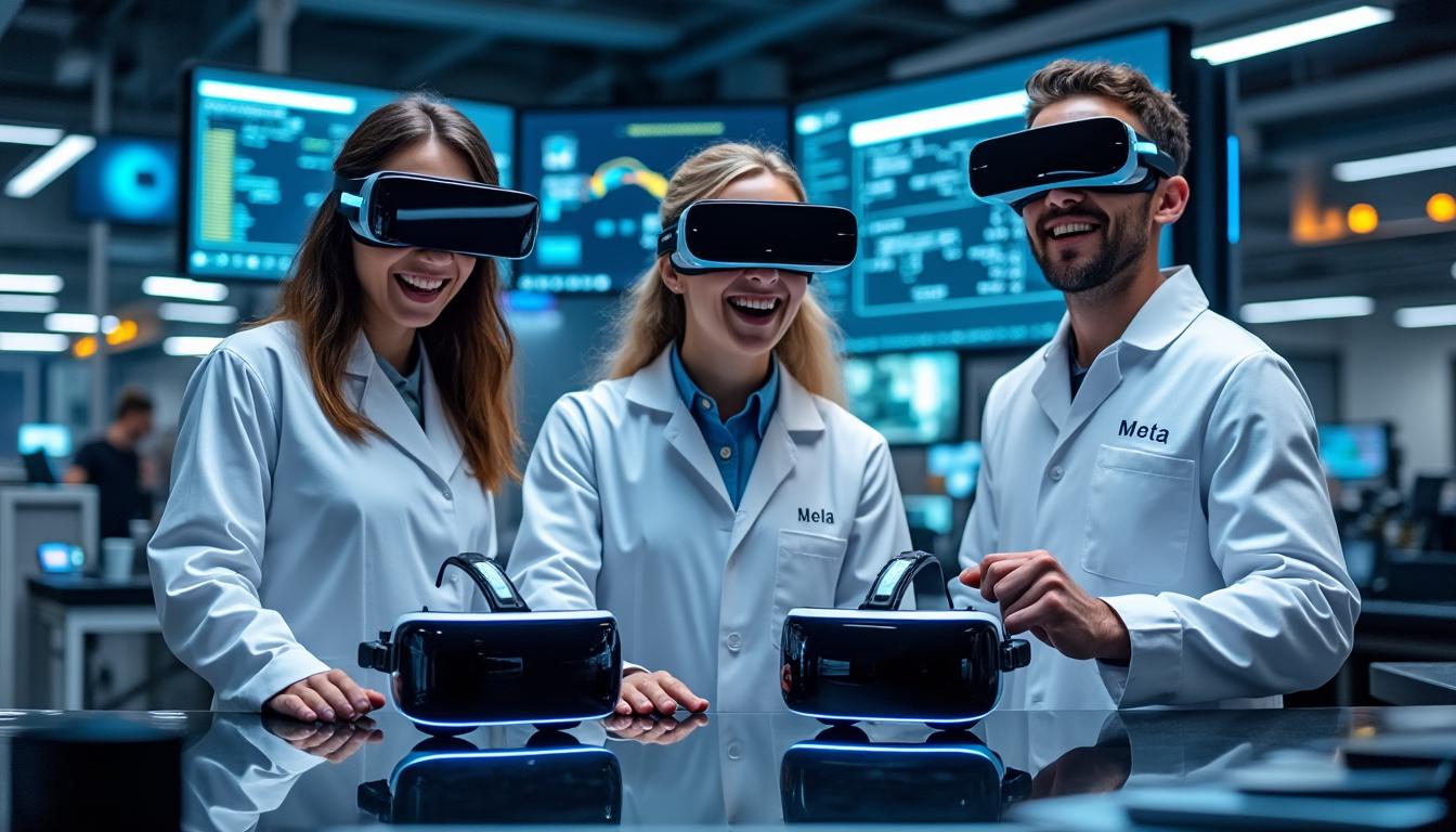 découvrez les derniers casques de réalité virtuelle et mixte compacts dévoilés par des chercheurs de meta, offrant un champ de vision ultra-large pour une immersion inégalée dans vos expériences numériques.