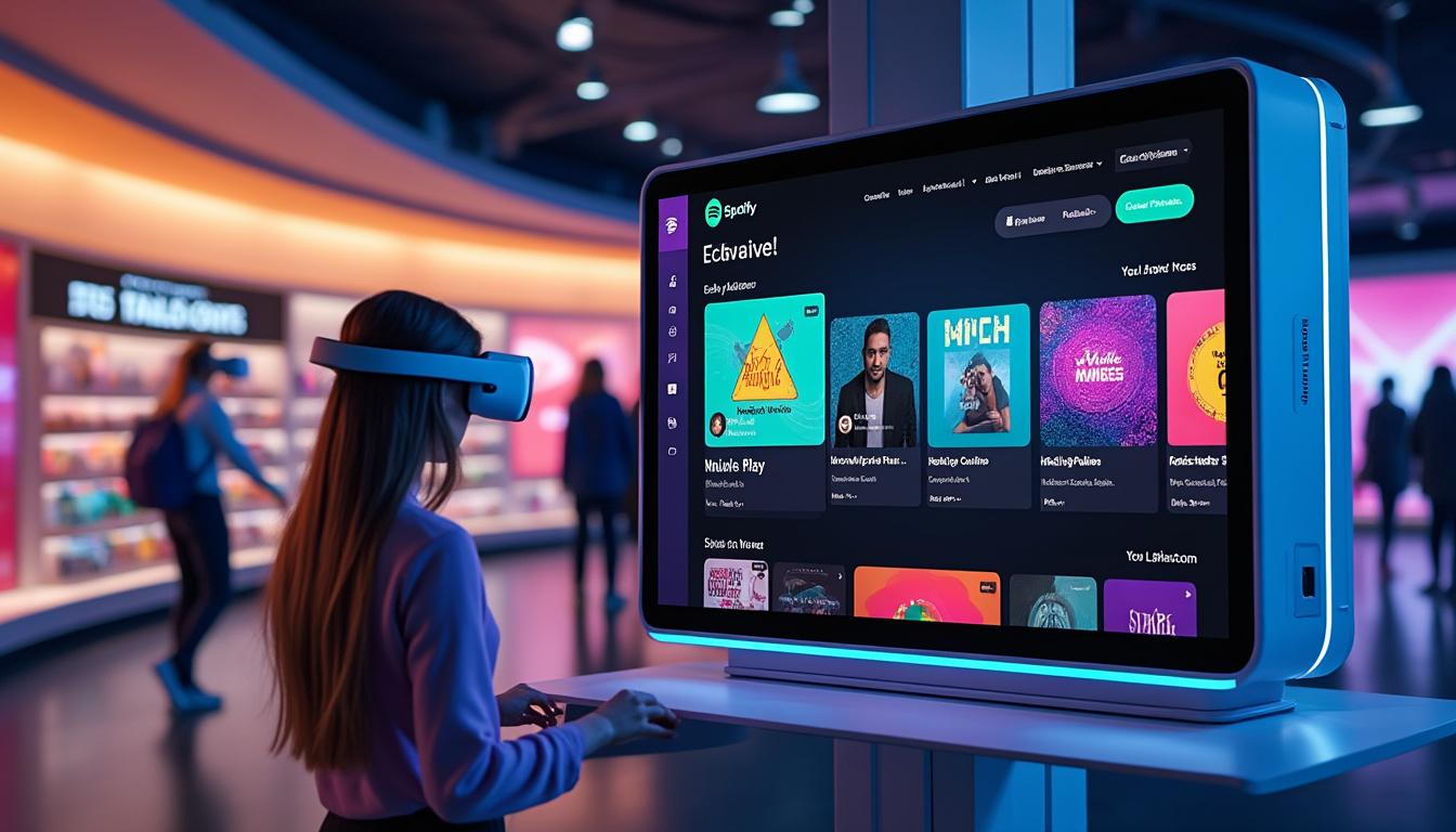 découvrez l'application web de spotify, désormais disponible sur le magasin horizon de quest. profitez de votre musique préférée en streaming, créez des playlists et explorez de nouveaux artistes directement depuis votre casque vr.