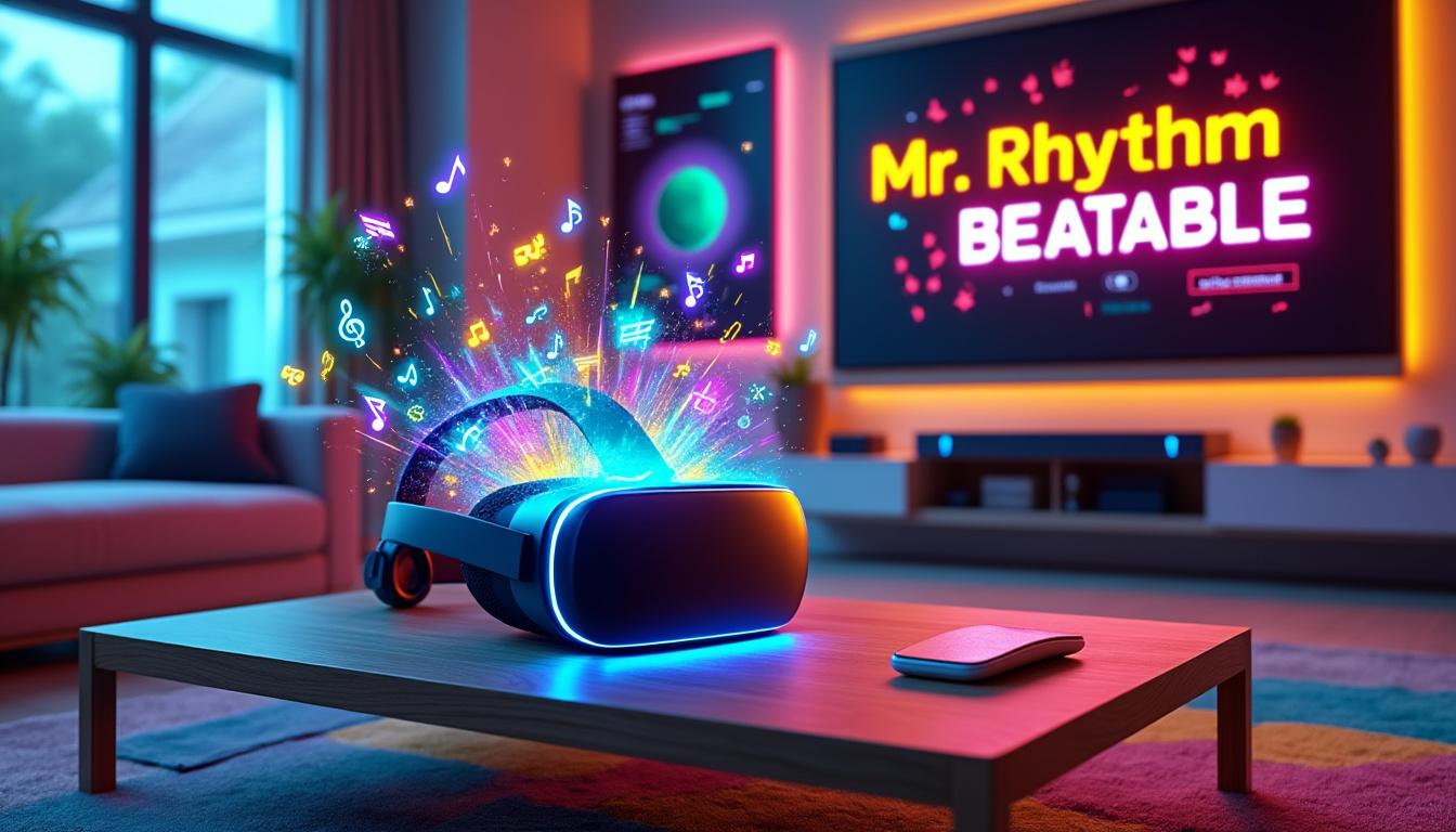 découvrez enfin la version complète de mr rhythm beatable, le jeu de rythme captivant qui vous invite à danser au rythme de la musique ! disponible dès aujourd'hui sur quest, préparez-vous à relever des défis palpitants et à impressionner vos amis avec vos compétences. ne manquez pas cette aventure musicale inédite !