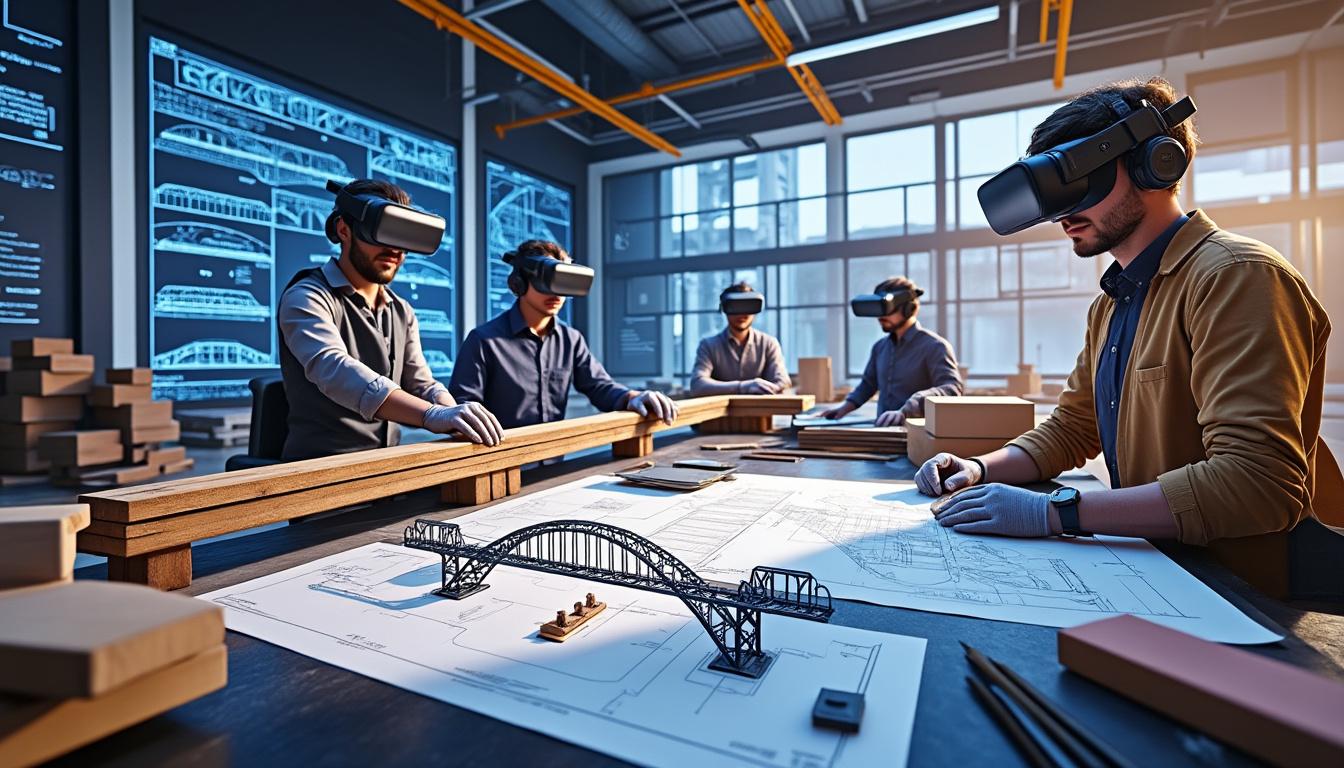 découvrez l'excitation de la construction de ponts avec puzzle sandbox, désormais disponible sur pc vr et playstation. plongez dans un univers d'ingénierie innovant et résolvez des défis captivants pour créer des structures uniques. préparez-vous à développer vos compétences tout en vous amusant dans ce jeu stimulant.