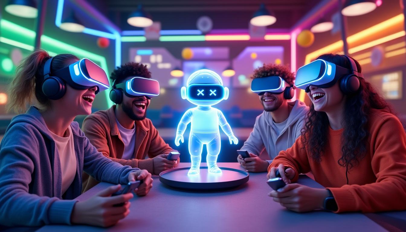 découvrez roomie, le nouvel compagnon ia flottant qui révolutionne l'expérience des abonnés de rec room plus. plongez dans un univers interactif où votre nouvel ami numérique vous accompagne dans vos aventures et enrichit votre créativité. explorez, créez et amusez-vous avec roomie à vos côtés !
