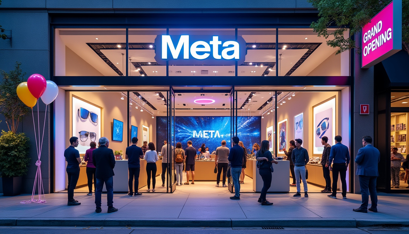 découvrez l'ouverture prochaine de la deuxième boutique permanente de meta, à l'occasion du lancement de sa nouvelle génération de lunettes intelligentes. plongez au cœur de l'innovation et explorez les dernières technologies connectées.