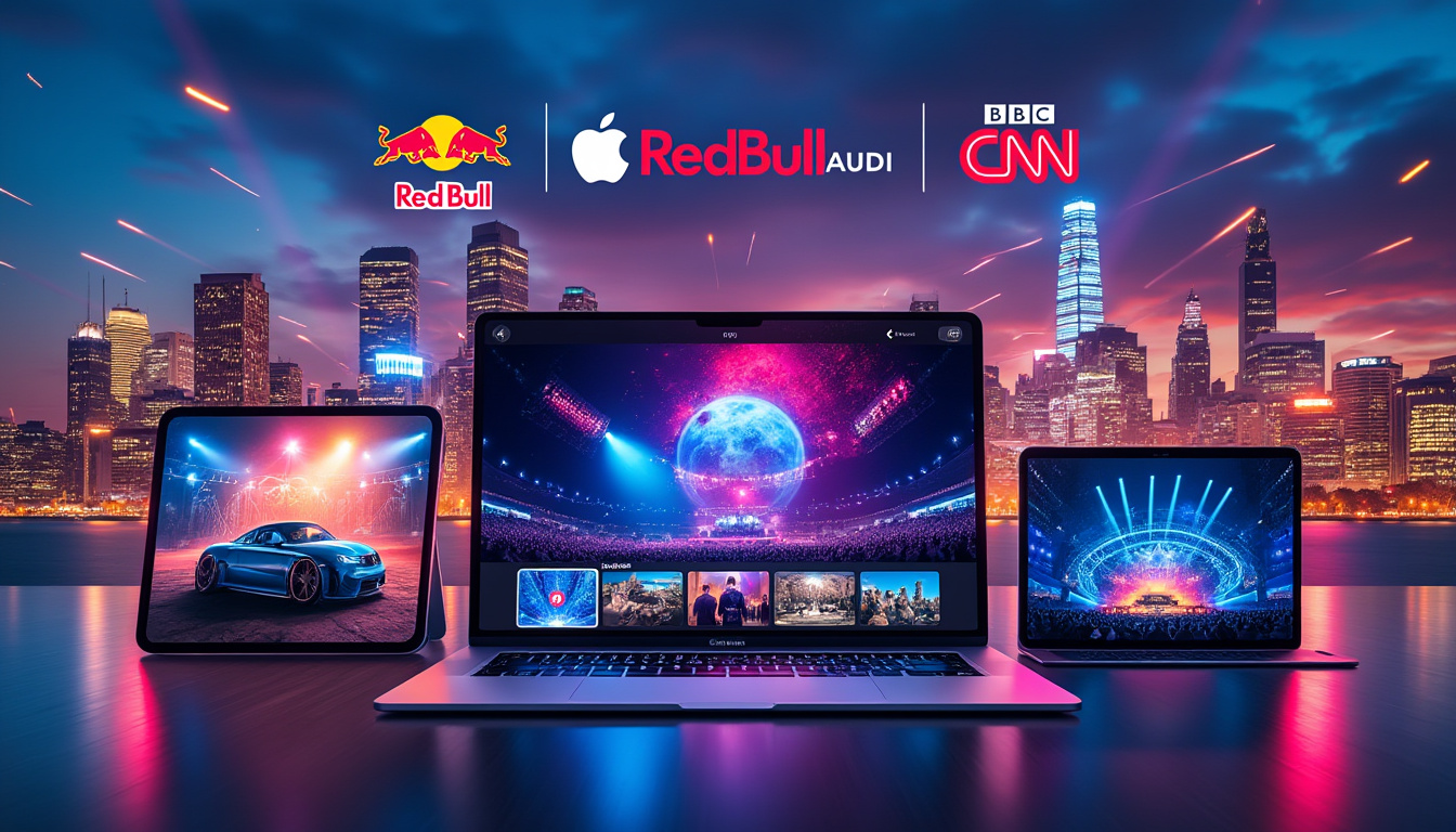 découvrez une vidéo immersive inédite d'apple, réalisée en collaboration avec red bull, audi, bbc proms, cnn et d'autres partenaires prestigieux. plongez au cœur de l'innovation et de la créativité avec ce contenu exclusif.