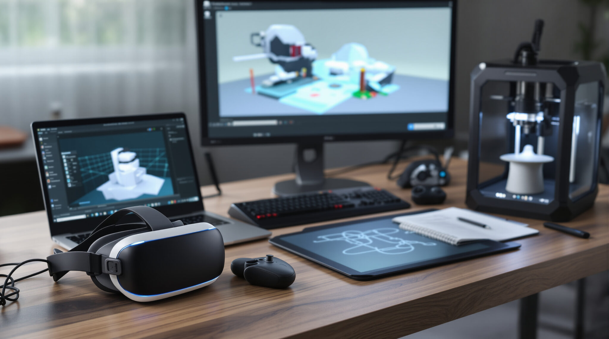 découvrez les 7 outils incontournables pour donner vie à vos idées et créer facilement des expériences en réalité virtuelle. facilitez la conception, la création et le déploiement de contenus vr immersifs grâce à ces solutions !