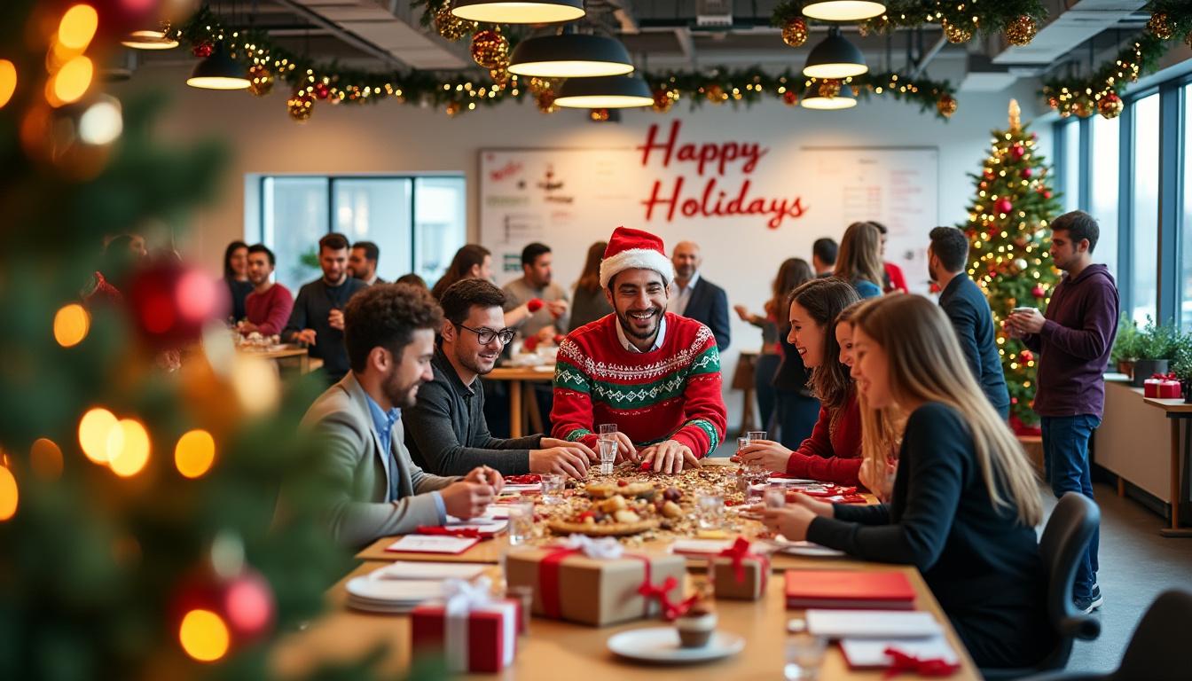 découvrez 7 idées originales de team building pour un noël d’entreprise mémorable, renforçant la cohésion et l’esprit d’équipe au sein de votre société.