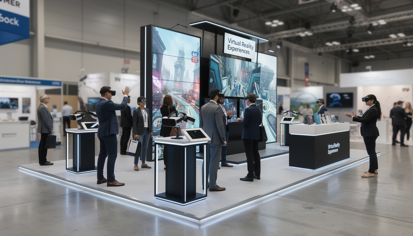 découvrez comment la réalité virtuelle peut transformer votre stand et attirer un maximum de visiteurs grâce à des expériences immersives inédites.