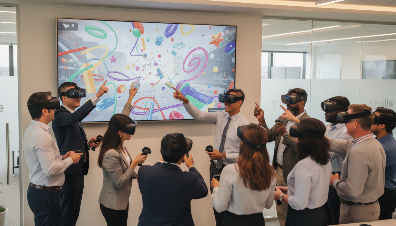 découvrez pictionnary 3d, une expérience d'animation collaborative en réalité virtuelle qui stimule la créativité artistique comme jamais auparavant.