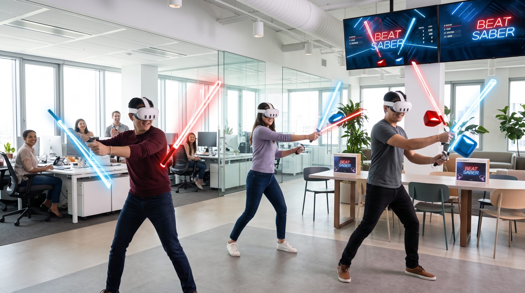 Organiser un tournoi Beat Saber en entreprise : L’animation rythmique qui rassemble toutes les générations