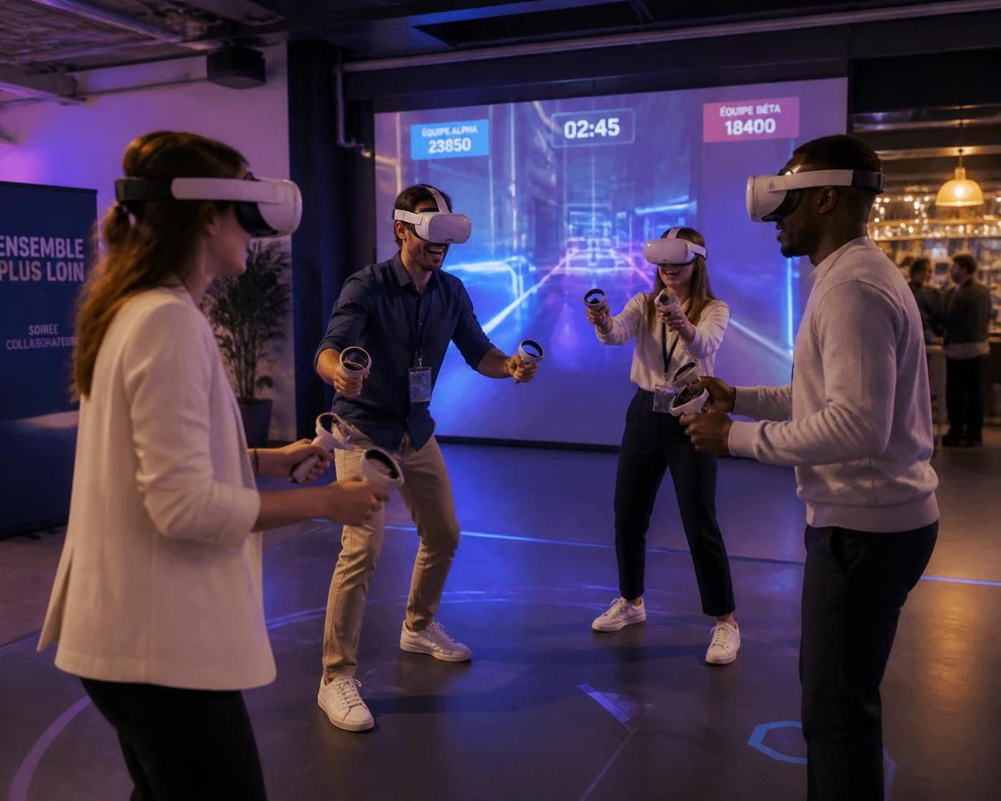 découvrez comment animer efficacement une zone de réalité virtuelle lors d'un festival ou d'une soirée d'entreprise pour garantir une expérience immersive et mémorable à vos invités.