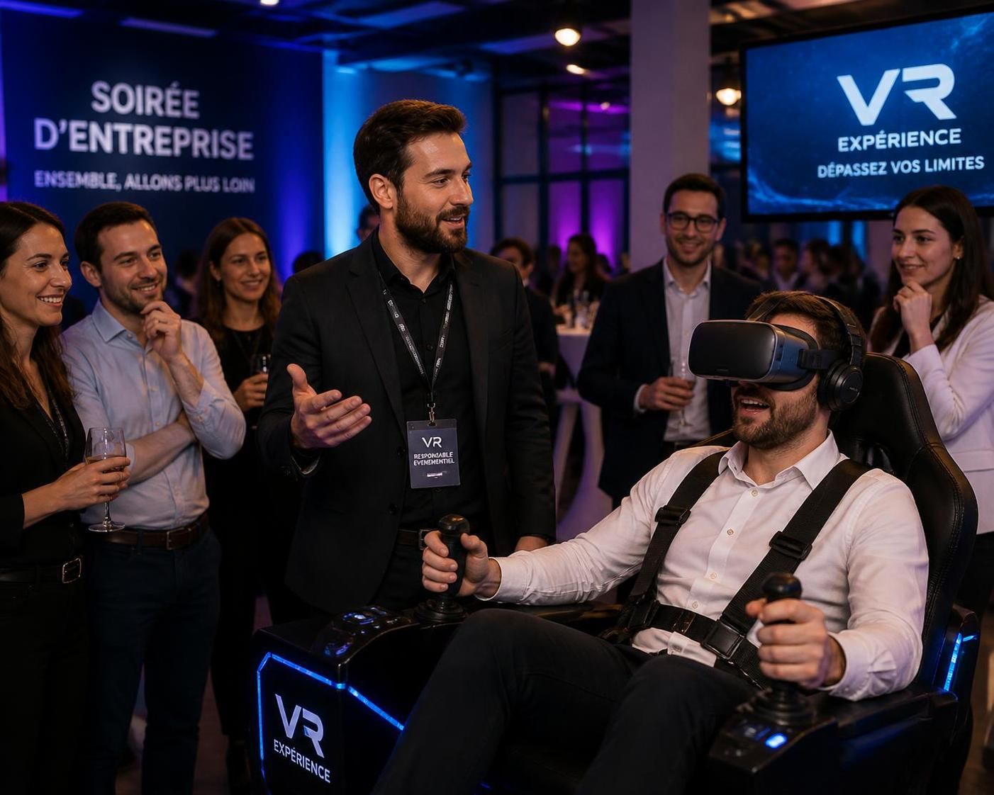 découvrez comment animer une zone vr lors d'un festival ou d'une soirée d'entreprise pour offrir une expérience immersive et captivante à vos invités.