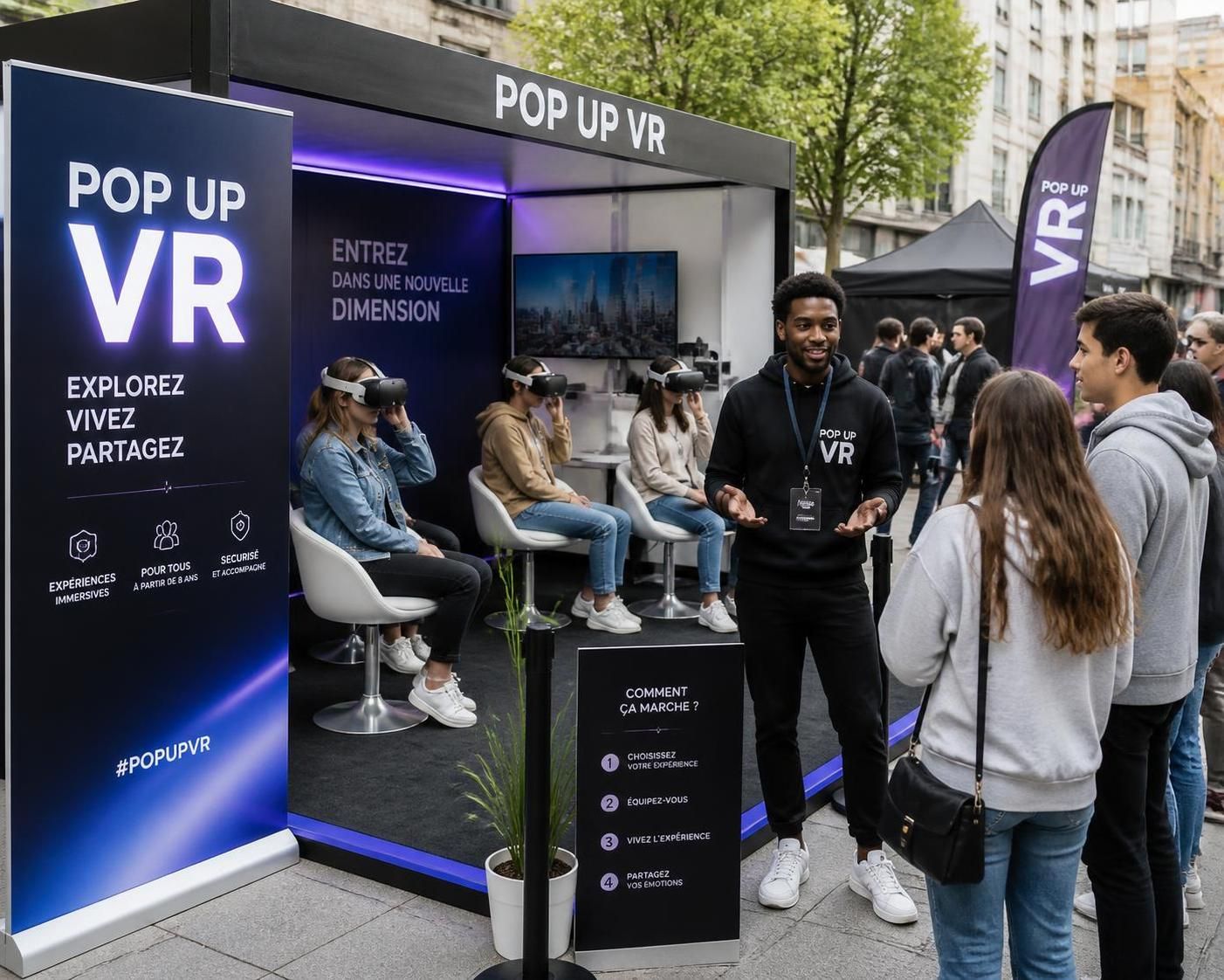 découvrez comment la réalité virtuelle révolutionne le street marketing et dynamise les activations de marque pour une expérience immersive et engageante.