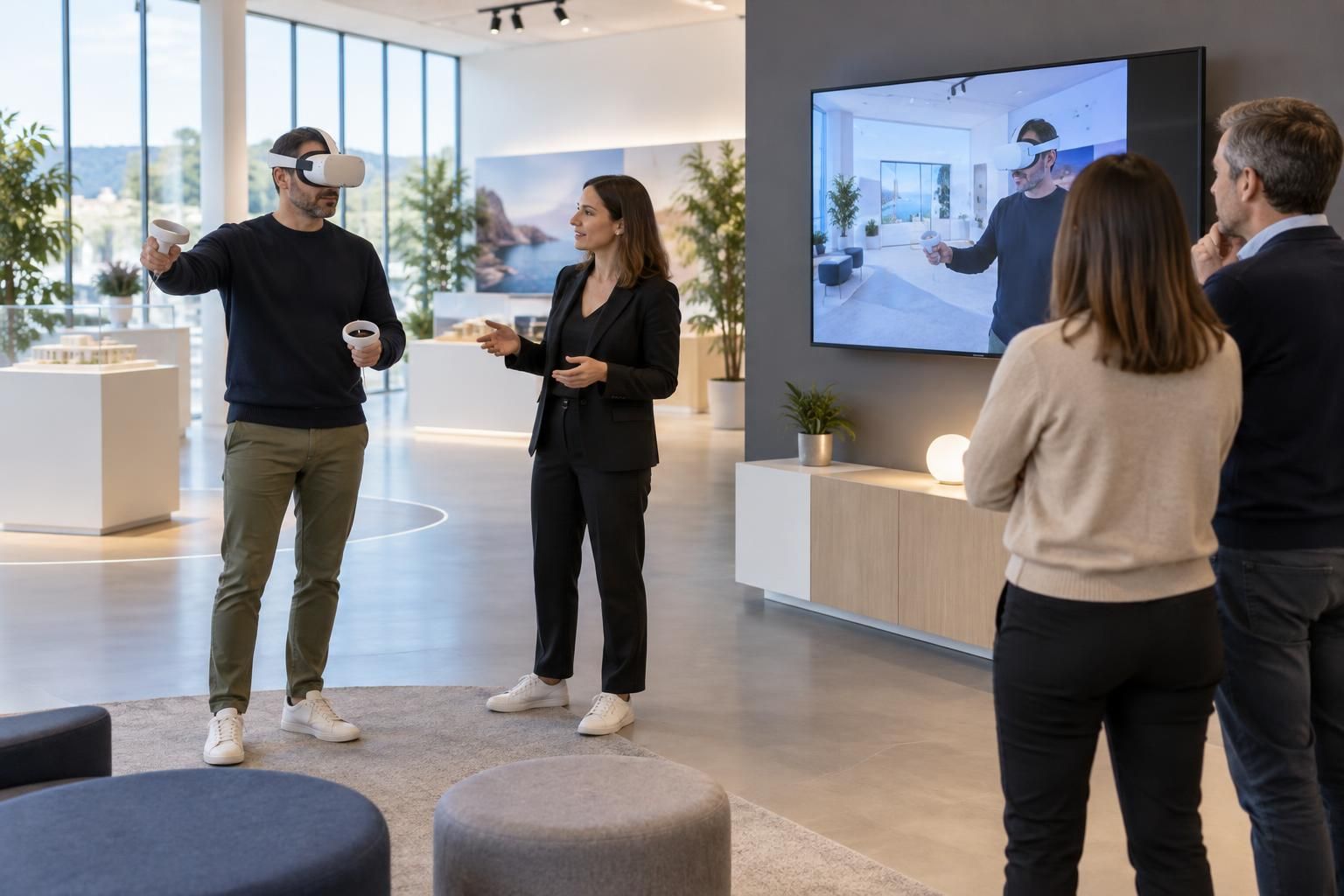 découvrez comment intégrer une expérience immersive dans un showroom professionnel pour capter l’attention, valoriser vos produits et marquer les visiteurs.