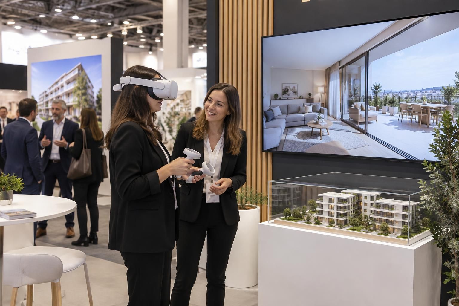 découvrez comment la réalité virtuelle permet de présenter un projet immobilier de façon immersive, de visualiser les espaces et de convaincre vos clients.