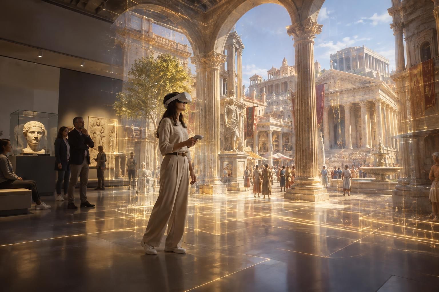 Pourquoi les musées utilisent la réalité virtuelle pour présenter des lieux disparus ?