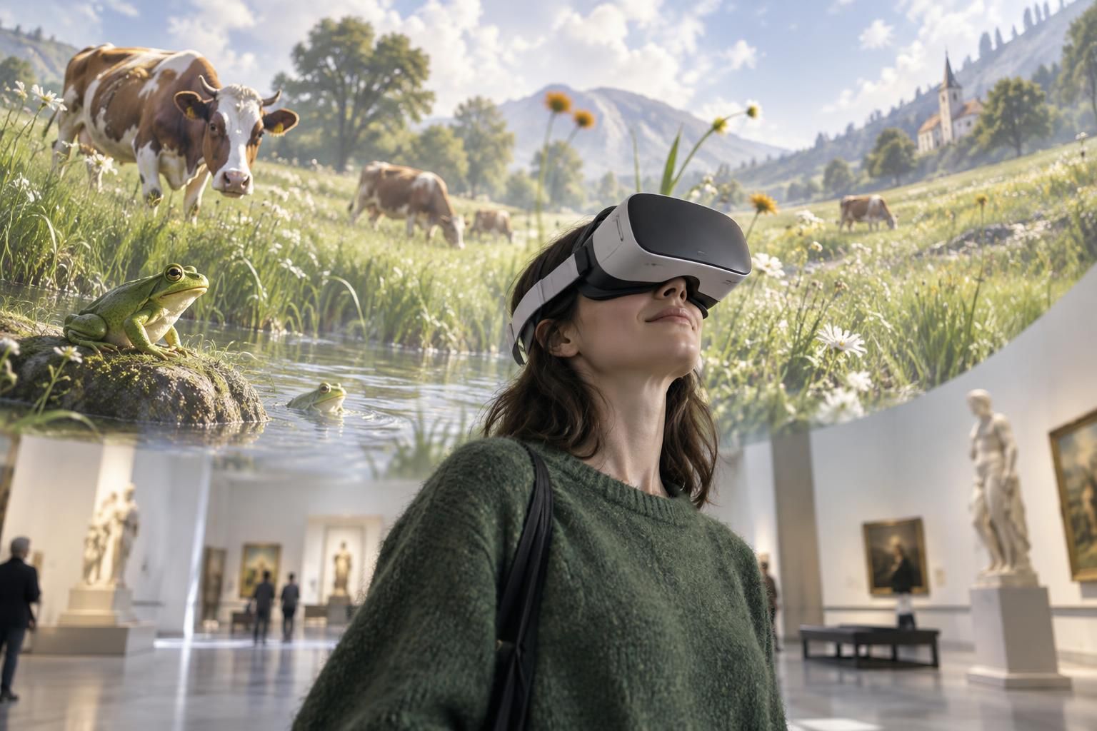 dans le val-de-marne, vivez une expérience insolite en réalité virtuelle et laissez-vous transporter par les sons authentiques de la campagne.